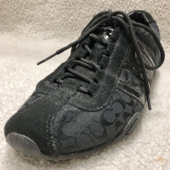Coach Remonna Black Signature C Sneaker - Picture 6 of 9
